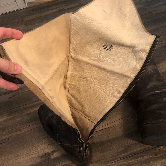 Free Bird by Steven Stable tall boot sz 8 dark brown boho leather riding… - Picture 11 of 16